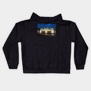 Colorful performance of Magic Fountain Kids Hoodie